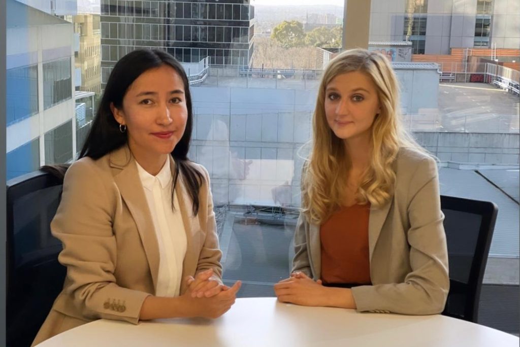 Ham Diley Campaign co-founders Karin Frodé and Azadah Raz Mohammad